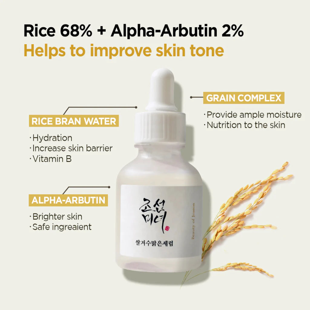 BEAUTY OF JOSEON Glow Deep Serum: Rice + Alpha Arbutin