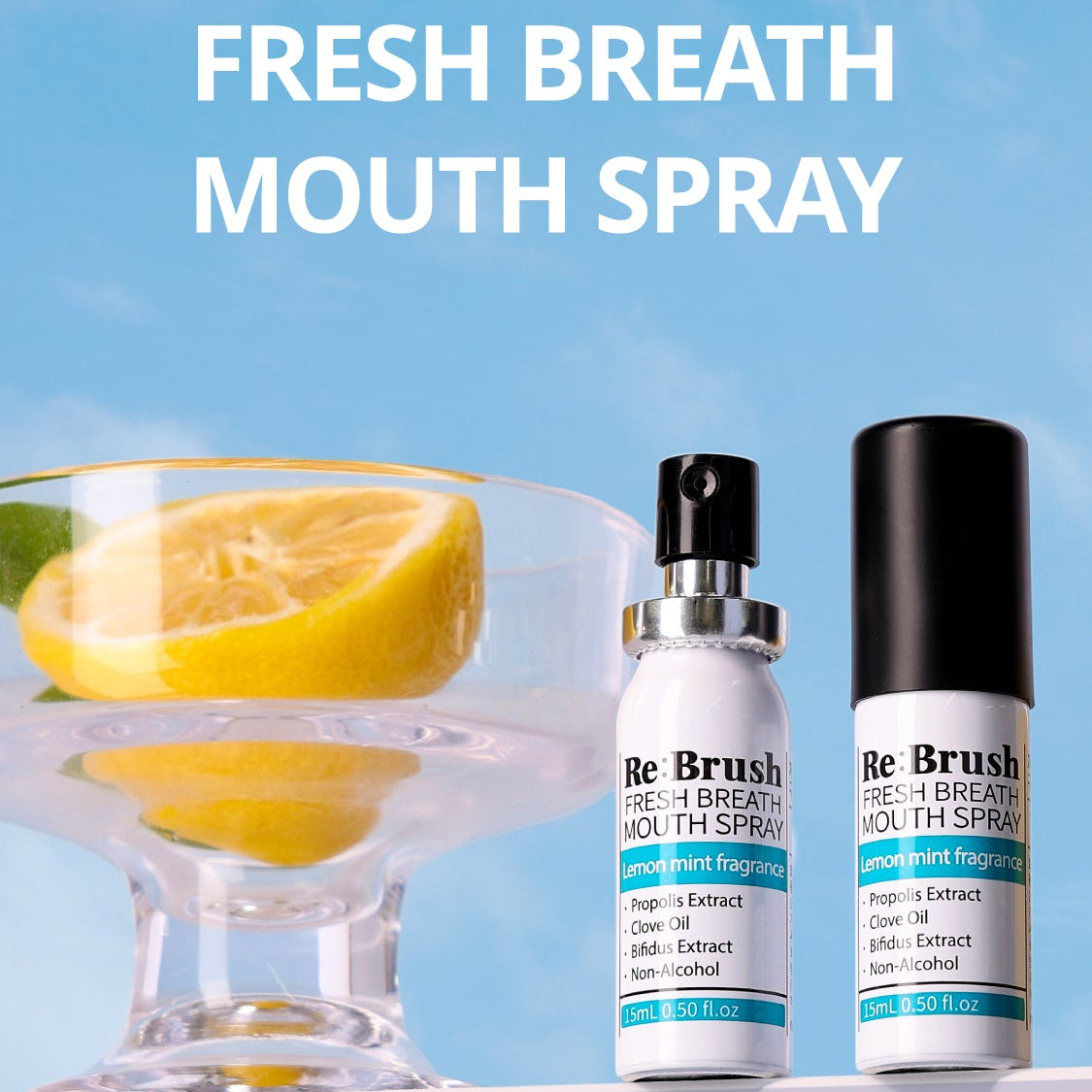 REBRUSH Mouth Spray 15ml - Fresh Breath / Refresh