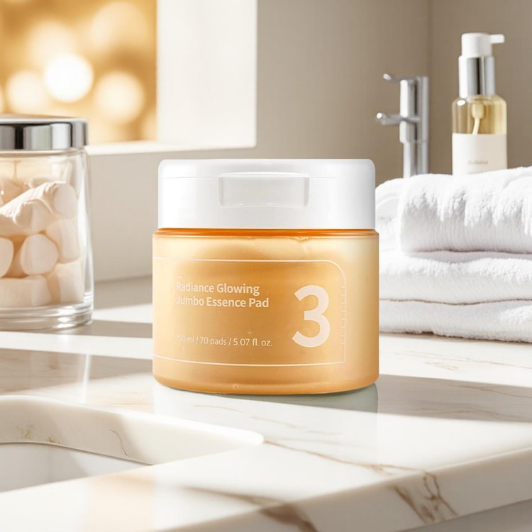 NUMBUZIN NO.3 Radiance Glowing Jumbo Essence Pad 150ml (70pc)