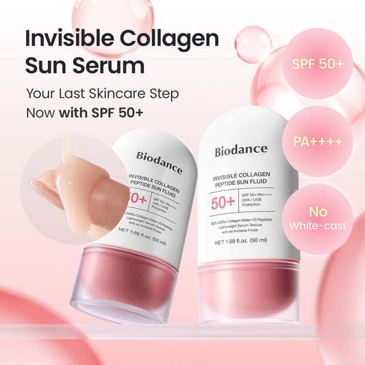 BIODANCE Invisible Collagen Peptide Sun Fluid 50ml