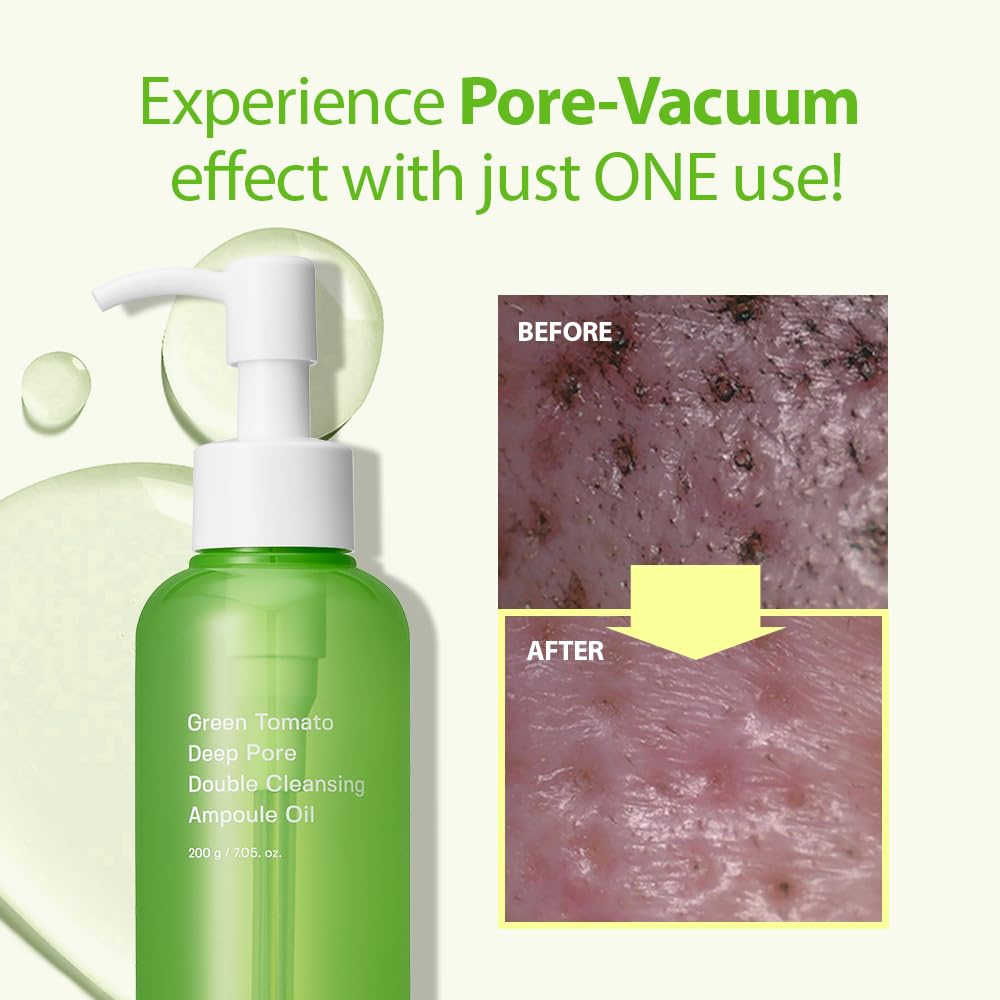 SUNGBOON EDITOR Green Tomato Double Cleansing Ampoule Oil 200ml