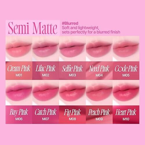 FWEE Pink Obsession Stay-Fit Lip Tint (2 Shades)