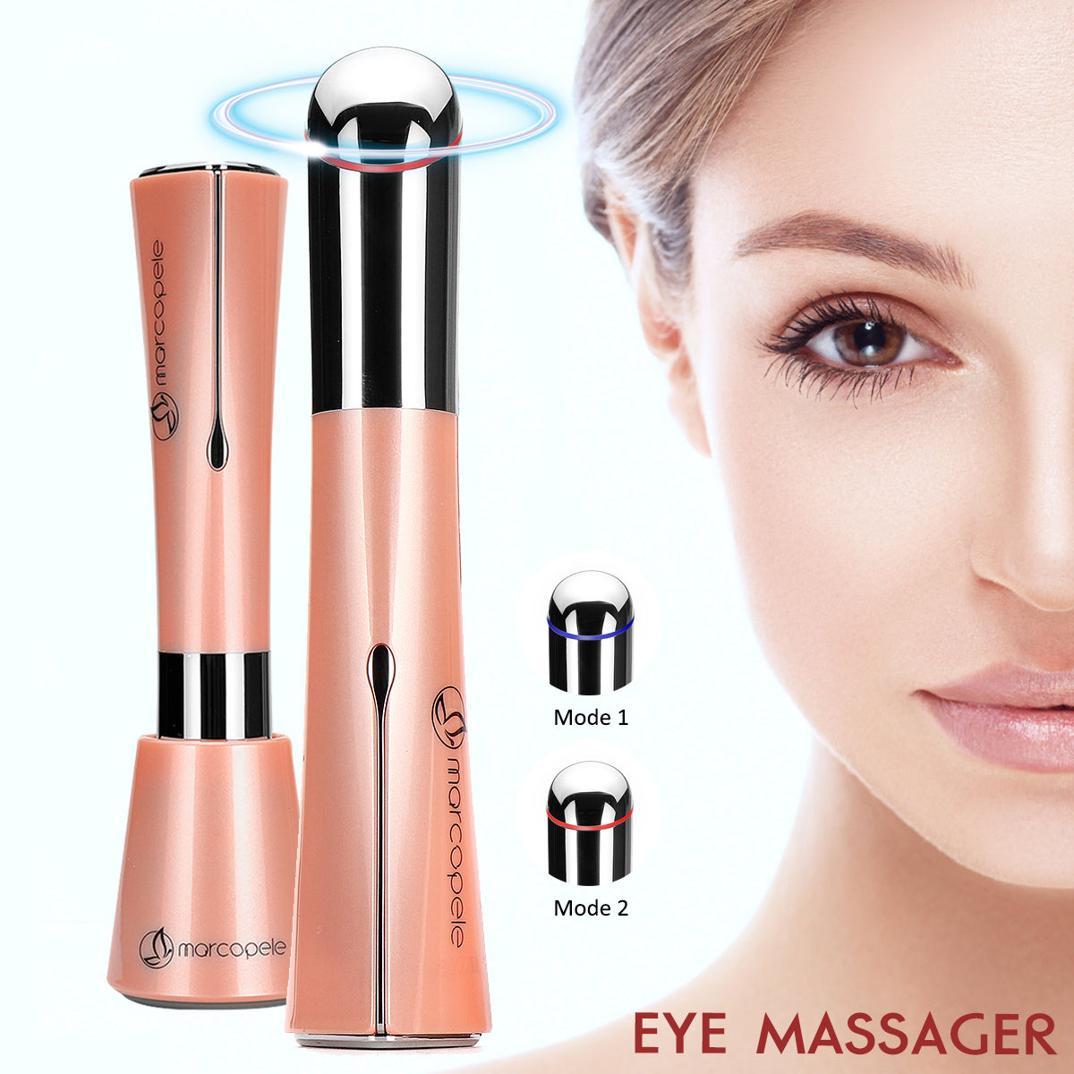 Ion Vibration Warm Face Eye Massager