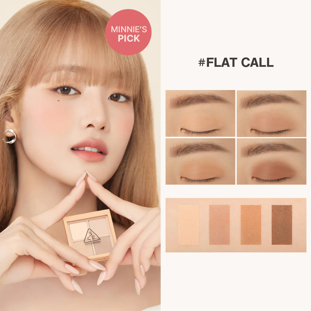 3CE Mini Multi Eye Color Palette (Flat Call)