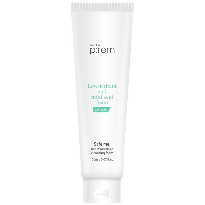 MAKE PREM Safe Me, Relief Moisture Cleansing Foam 150ml