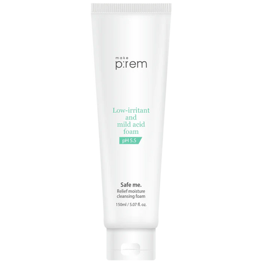 MAKE PREM Safe Me, Relief Moisture Cleansing Foam 150ml