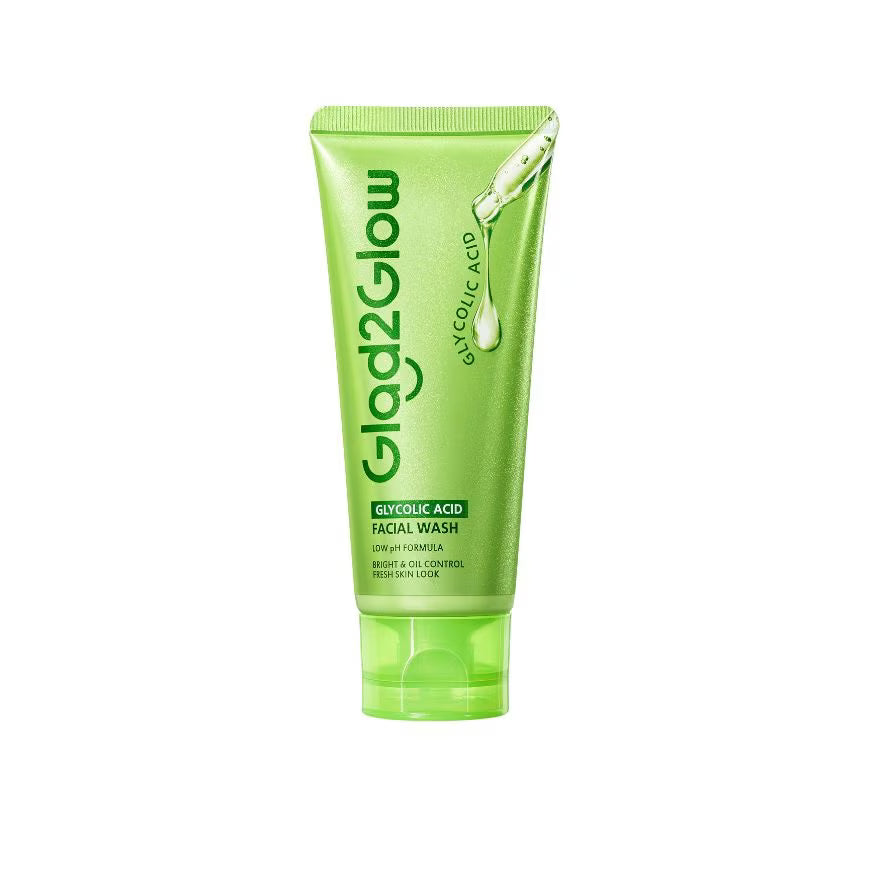 GLAD2GLOW Glycolic Acid Facial Wash