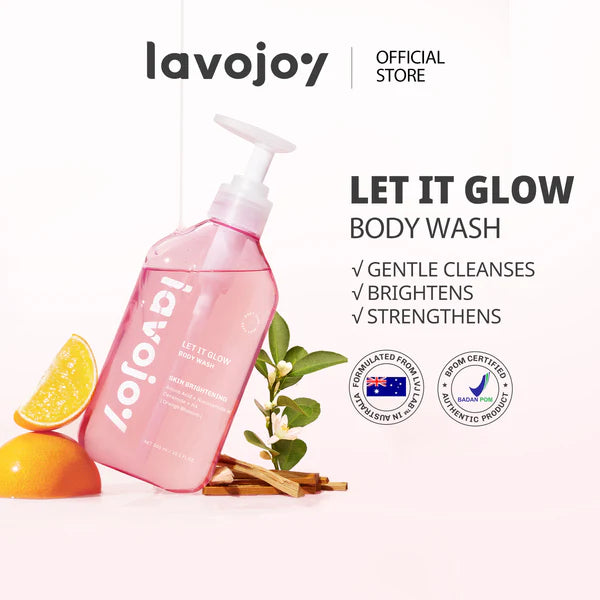 LAVOJOY Let It Glow Body Wash 300ml