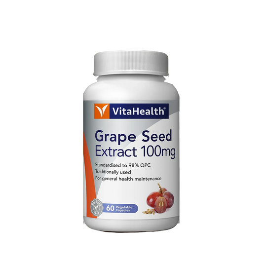 VITAHEALTH Grape Seed Extract 100mg (30's/60's)