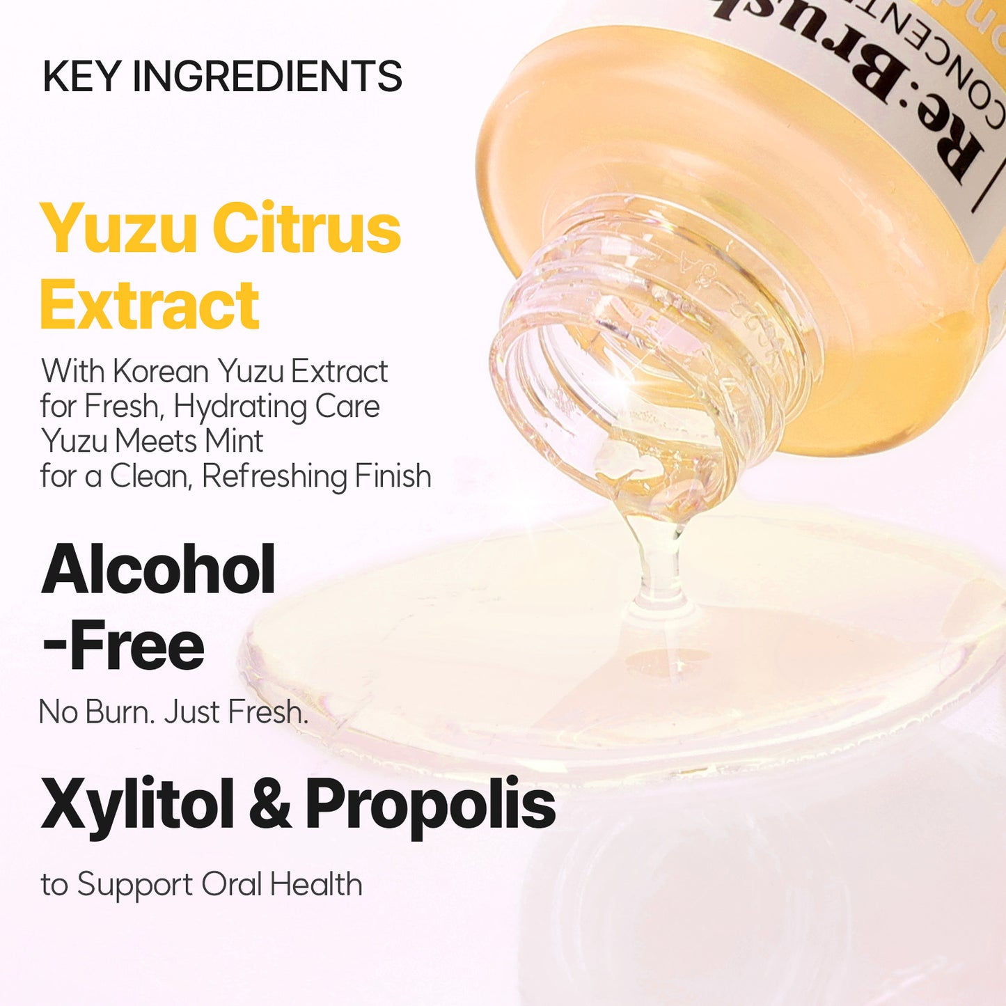 REBRUSH Concentrated Mouthwash - Yuzu, Peach, Clove, Treevera