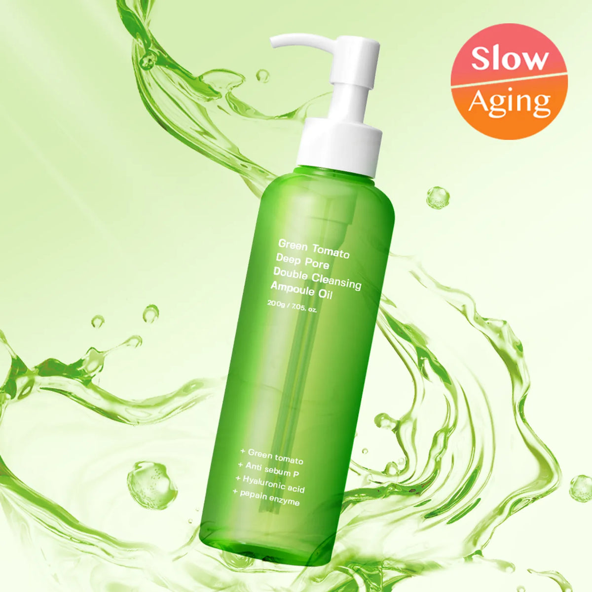 SUNGBOON EDITOR Green Tomato Double Cleansing Ampoule Oil 200ml