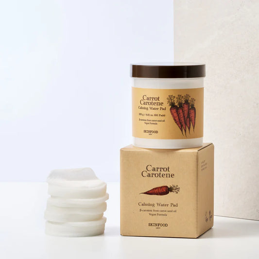 SKINFOOD Carrot Carotene Calming Water Pad (60 Pads / 2EA)