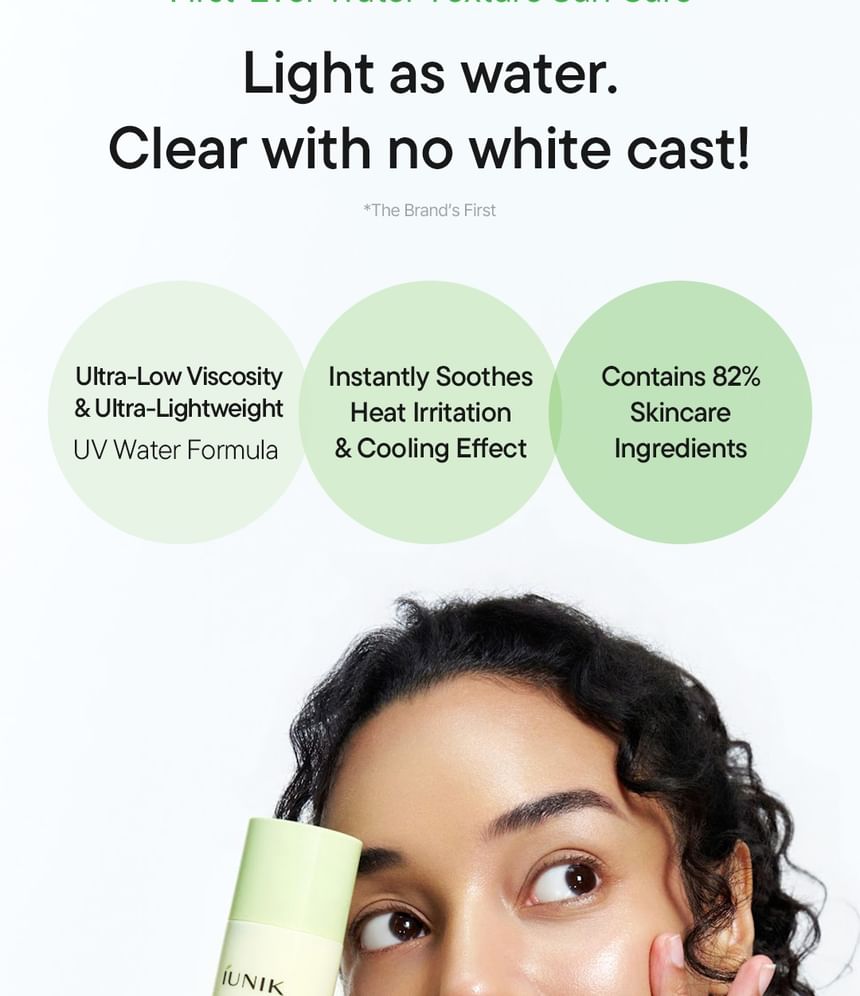 IUNIK Centella Calming Water Daily Sun Water 120ml