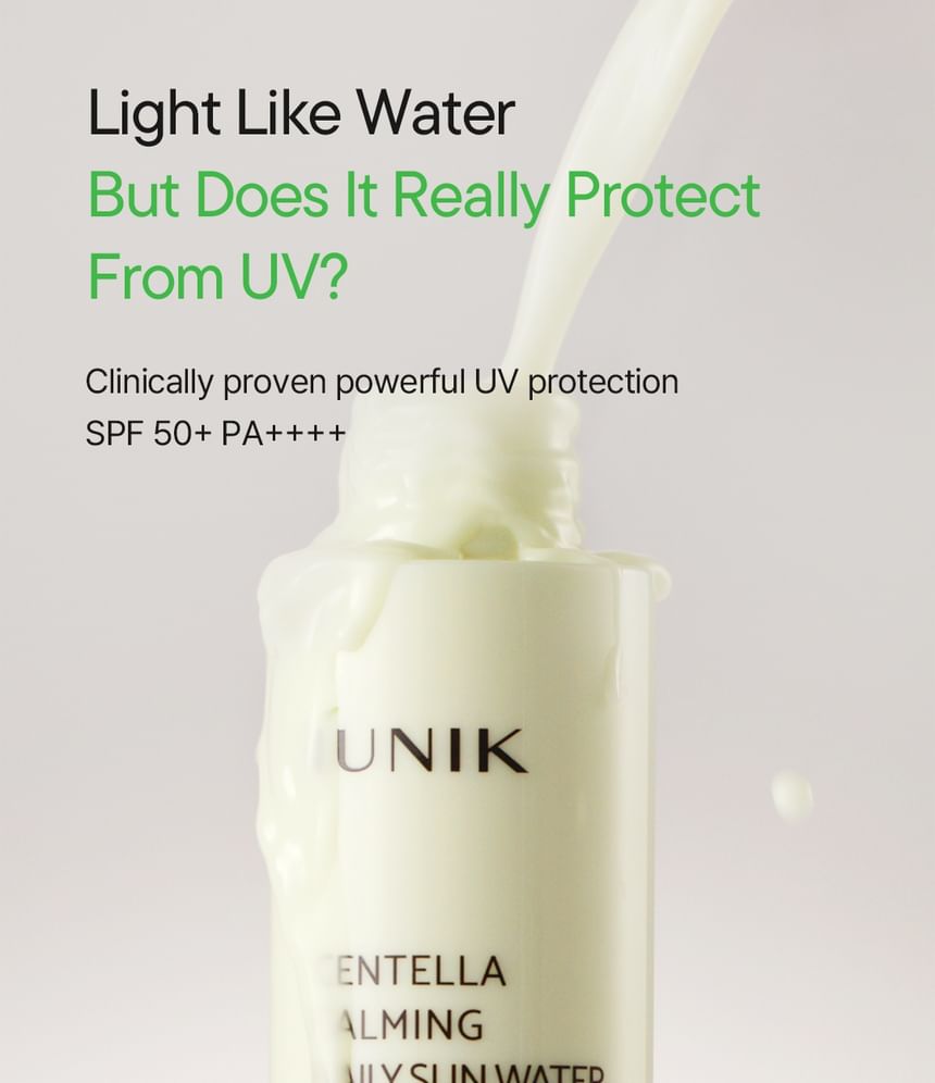 IUNIK Centella Calming Water Daily Sun Water 120ml