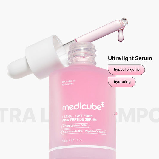 MEDICUBE Ultra Light PDRN Pink Peptide Serum 30ml