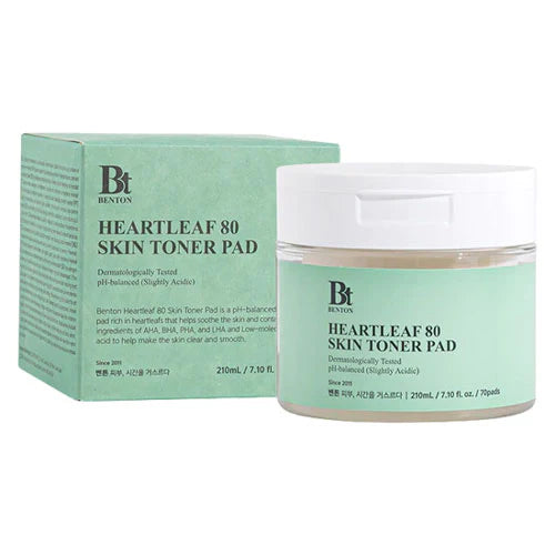 BENTON Heratleaf 80 Skin Toner Pad (70 Pads)