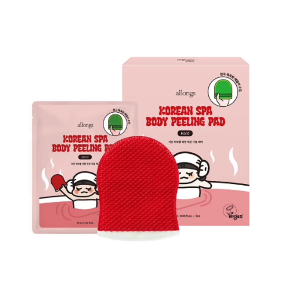 ALLONGS Korean Spa Body Peeling Pad (Hard / Pore Control / Soft)