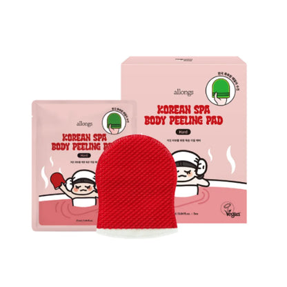 ALLONGS Korean Spa Body Peeling Pad (Hard / Pore Control / Soft)
