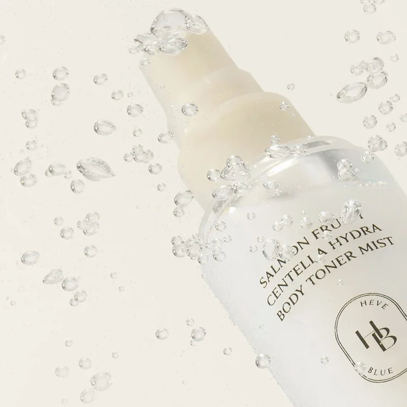 HEVEBLUE Salmon Fruity Centella Hydra Body Toner Mist 100ml