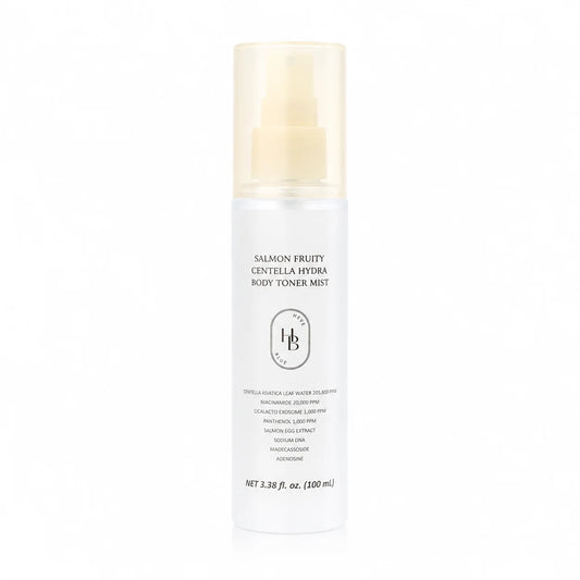 HEVEBLUE Salmon Fruity Centella Hydra Body Toner Mist 100ml
