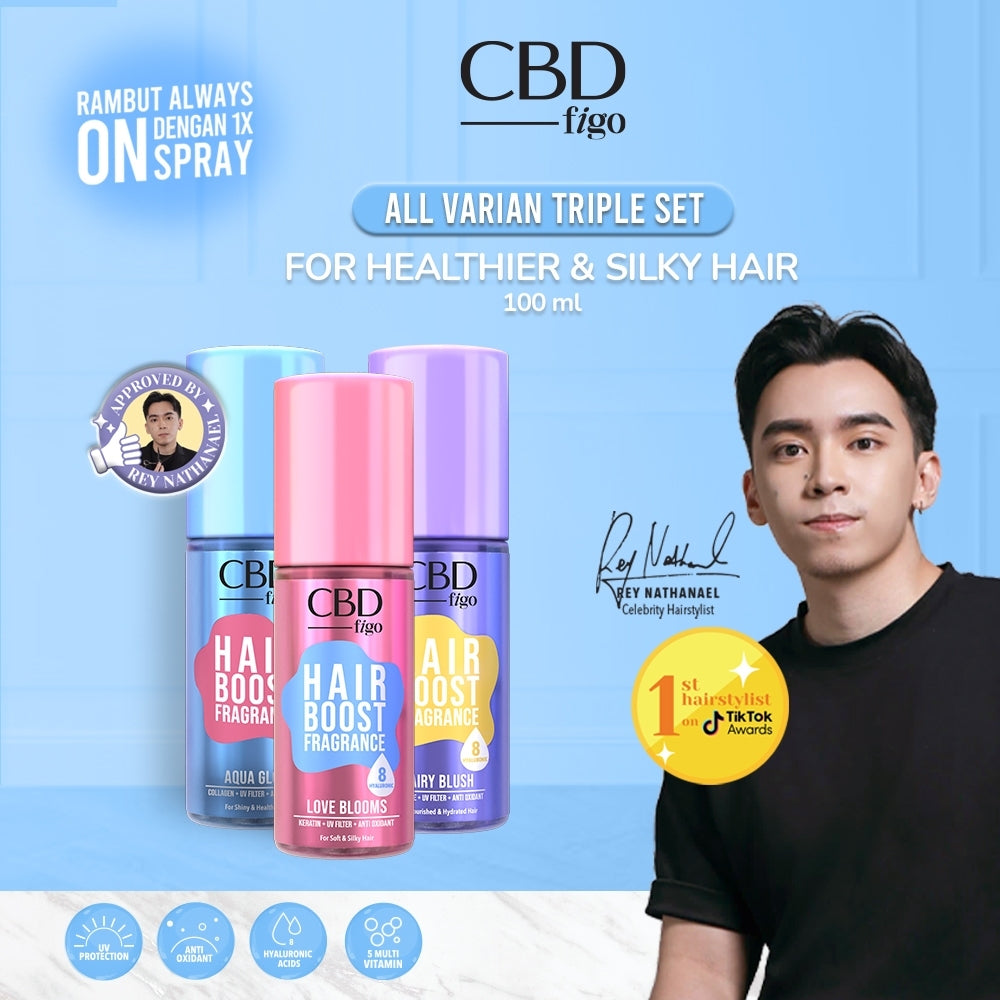 CBD FIGO Hair Boost Fragrance 100ml (3 types)