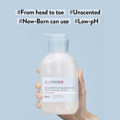 ILLIYOON Ceramide Ato 6.0 Top To Toe Wash 500ml