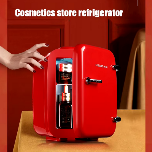 Mini Red Refridgerator Cooler box