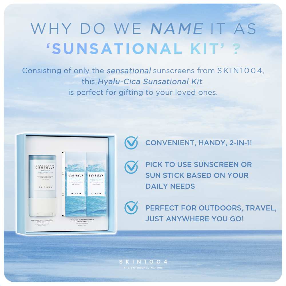 SKIN1004 Madagascar Centella Hyalu-Cica Sunsational Kit