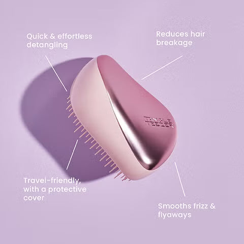 Compact Detangling Hair Brush Handheld Comb