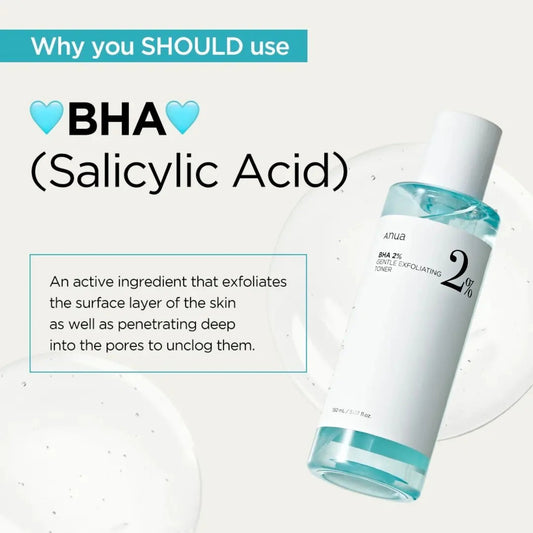 ANUA BHA 2% Gentle Exfoliating Toner 150ml