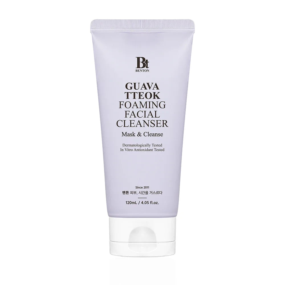 BENTON Guava Tteok Foaming Facial Cleanser 120ml