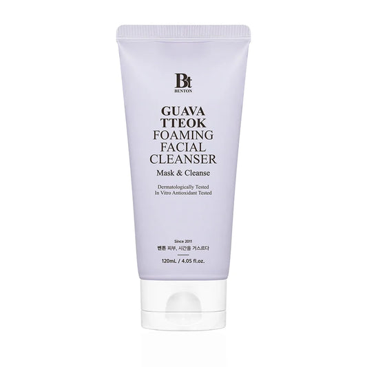 BENTON Guava Tteok Foaming Facial Cleanser 120ml