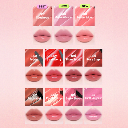 TIPTOE Jelly Stick 3.4g (4 Shades)