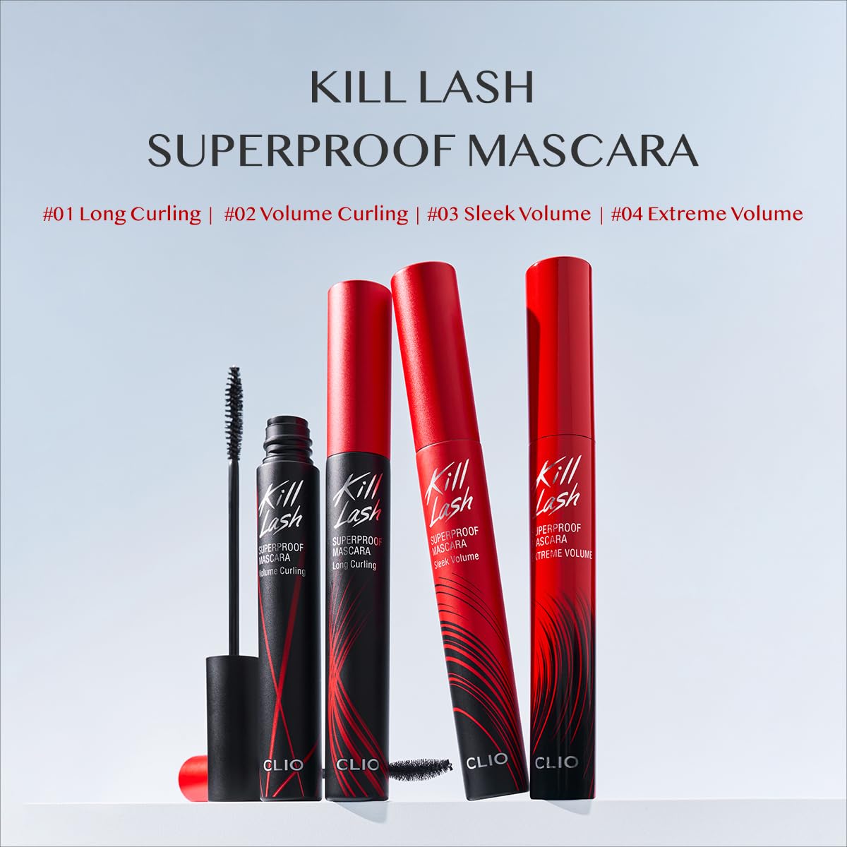 CLIO Kill Lash Super Proof Mascara (4 Variants)
