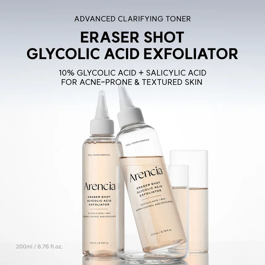 ARENCIA Eraser Shot Glycolic Acid Exfoliator 200ml