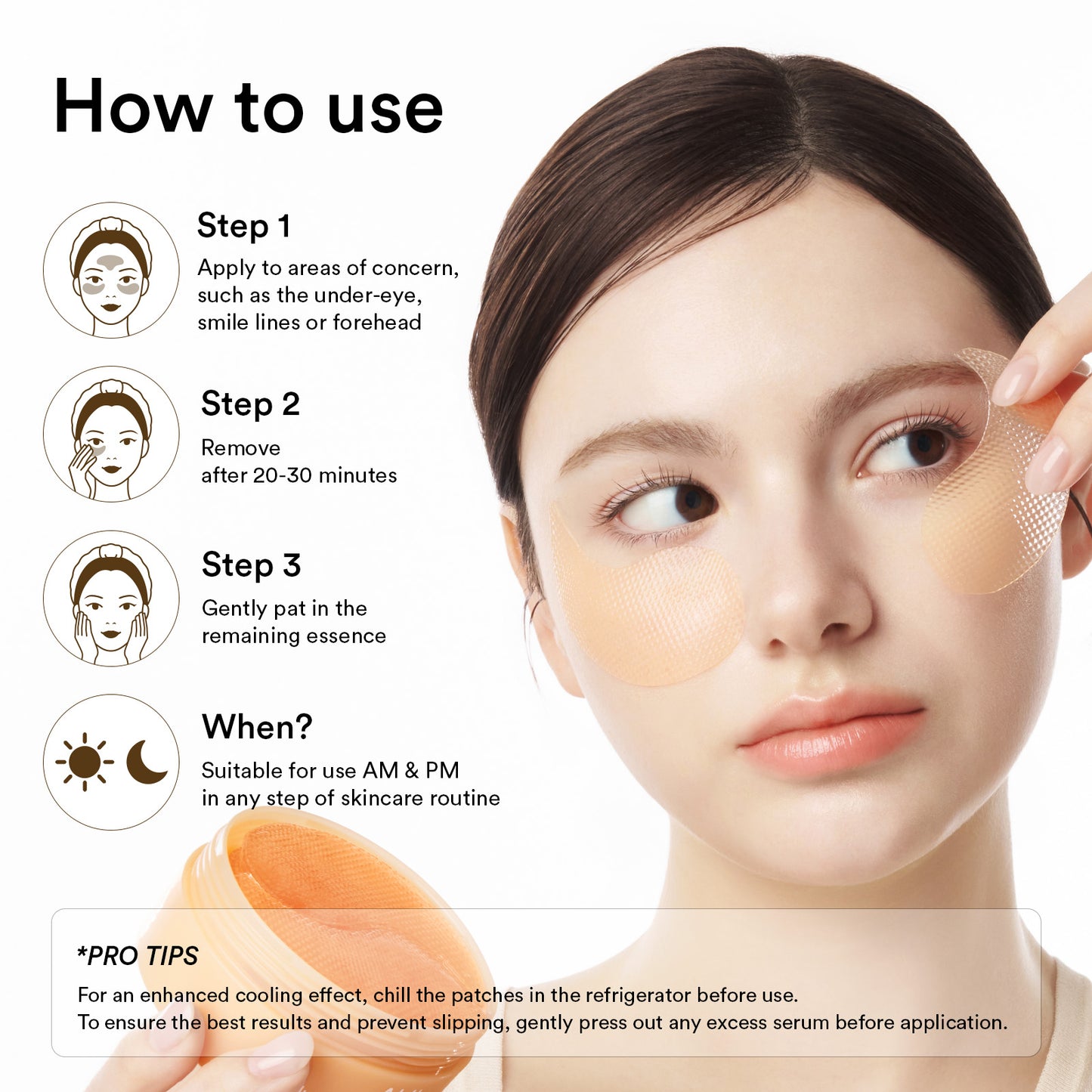 ABIB Glutathione Kojic Acid Eye Patch Vita Jelly 60EA