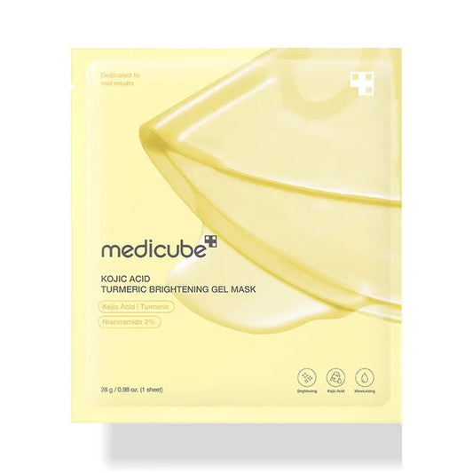 MEDICUBE Kojic Acid Tumeric Brightening Gel Mask 1EA