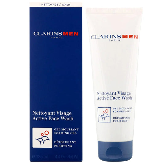 CLARINS Men Active Face Wash Foaming Gel 125ml