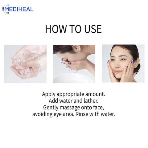 MEDIHEAL Collagen Care Cleansing Foam