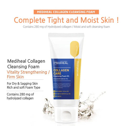 MEDIHEAL Collagen Care Cleansing Foam