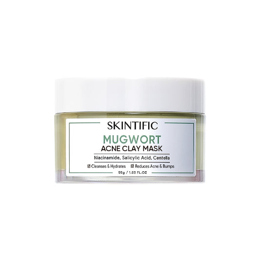 SKINTIFIC Mugwort Anti Pores & Acne Clay Mask