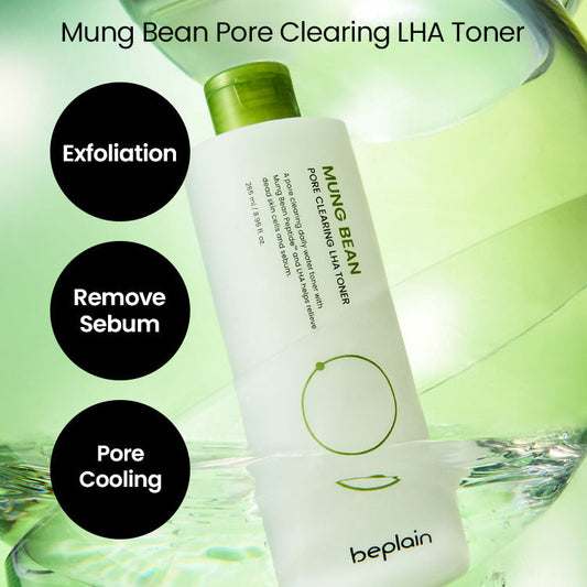BEPLAIN MUNG Bean Pore Clearing LHA Toner 265ml