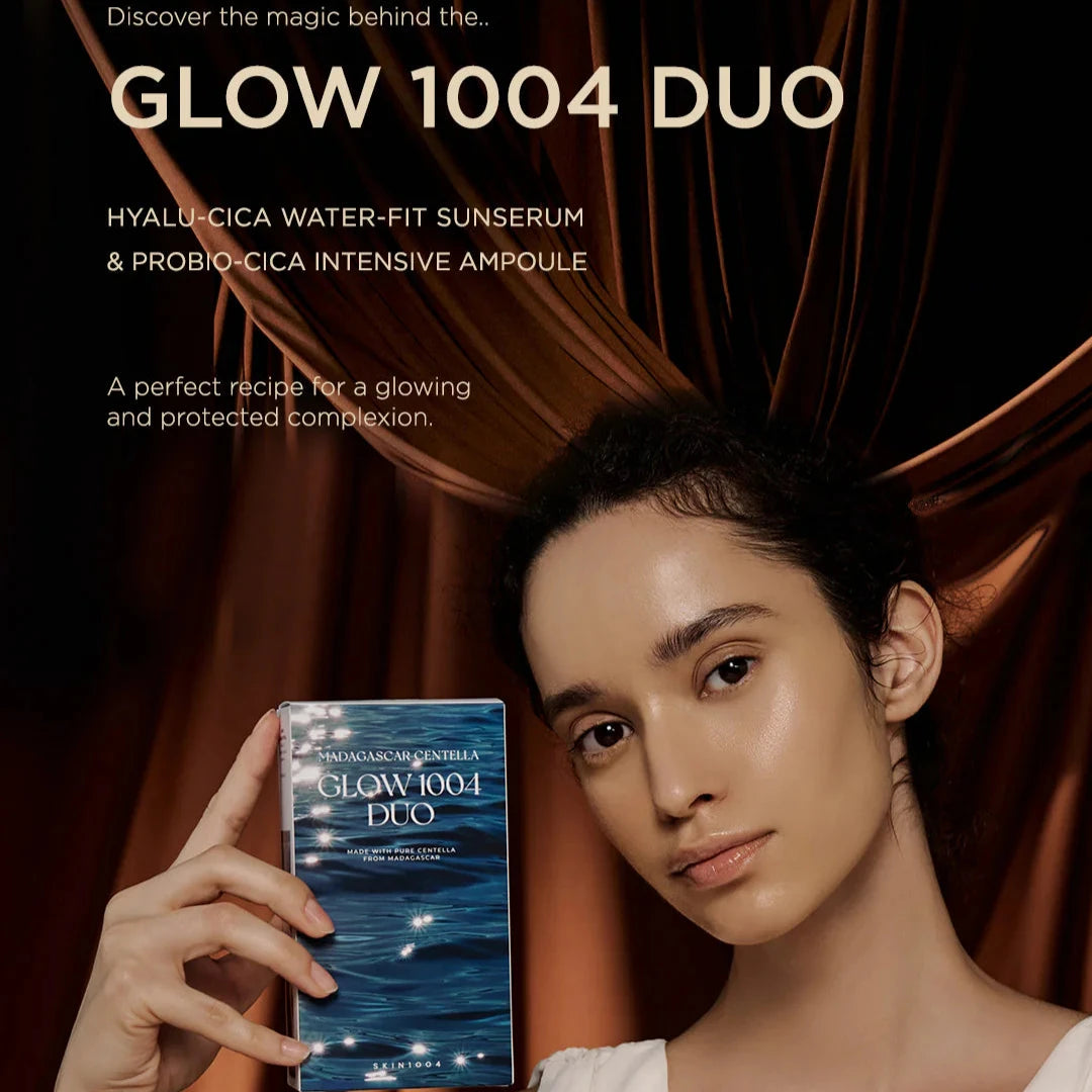 SKIN1004 Madagascar Centella Glow 1004 Duo (Ampoule + Sun Serum)