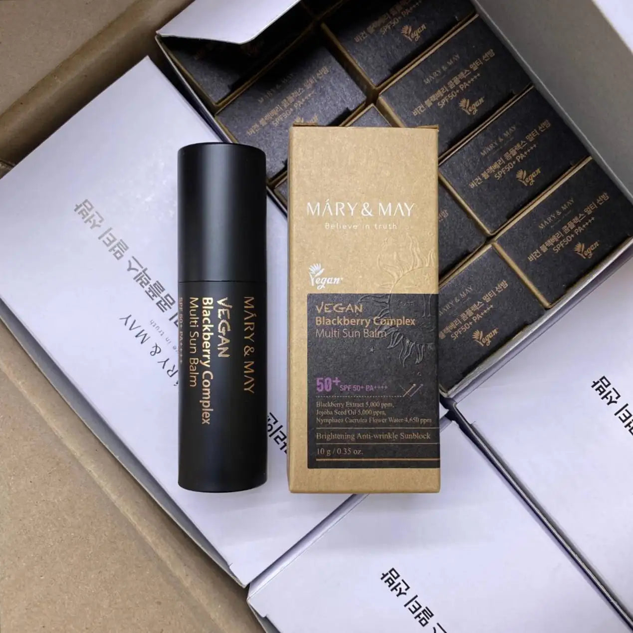 MARY & MAY Blackberry Complex Multi Sun Balm SPF50+ PA++++