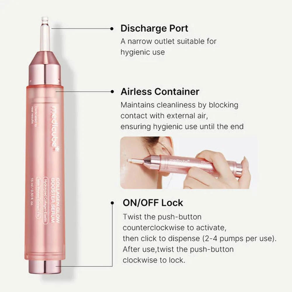 MEDICUBE Collagen Glow Booster Serum 15ml