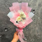 PINKminisockbouquet