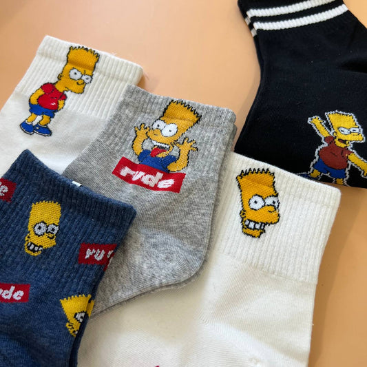 Design M - Bart Simpsons Socks