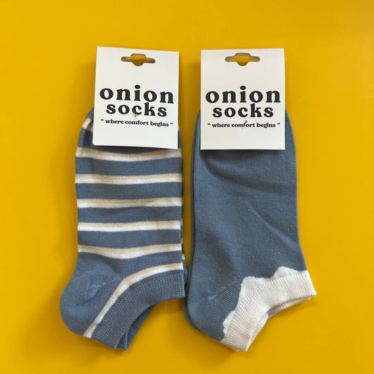 Design S - Plain & Stripes Grey Series Socks