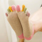 Plain T - Ladies Toe Coloured Socks