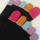 Plain T - Ladies Toe Coloured Socks